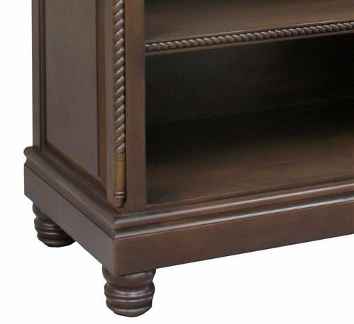 evan open bookcase