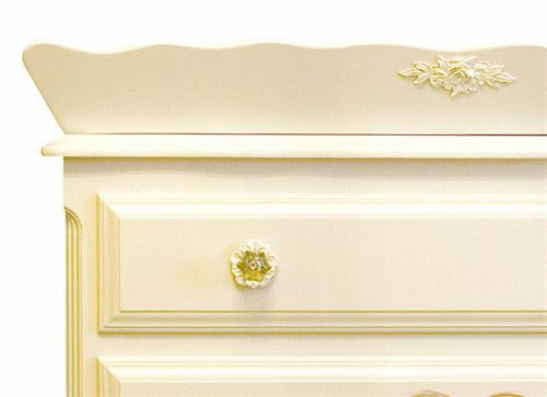 french chest with monogram