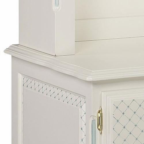 french computer desk/with optional hutch
