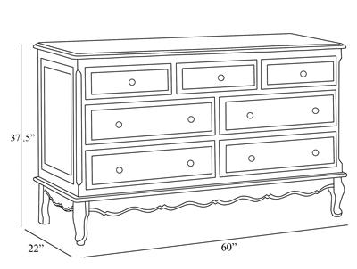 classic french dresser by afk