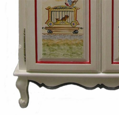 french full door armoire (circus)