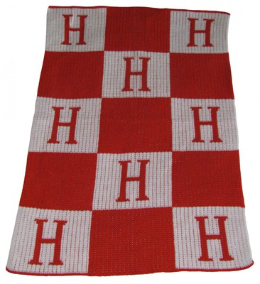 initial and blocks blanket