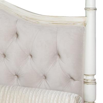 kristina king bed - tufted upholstered