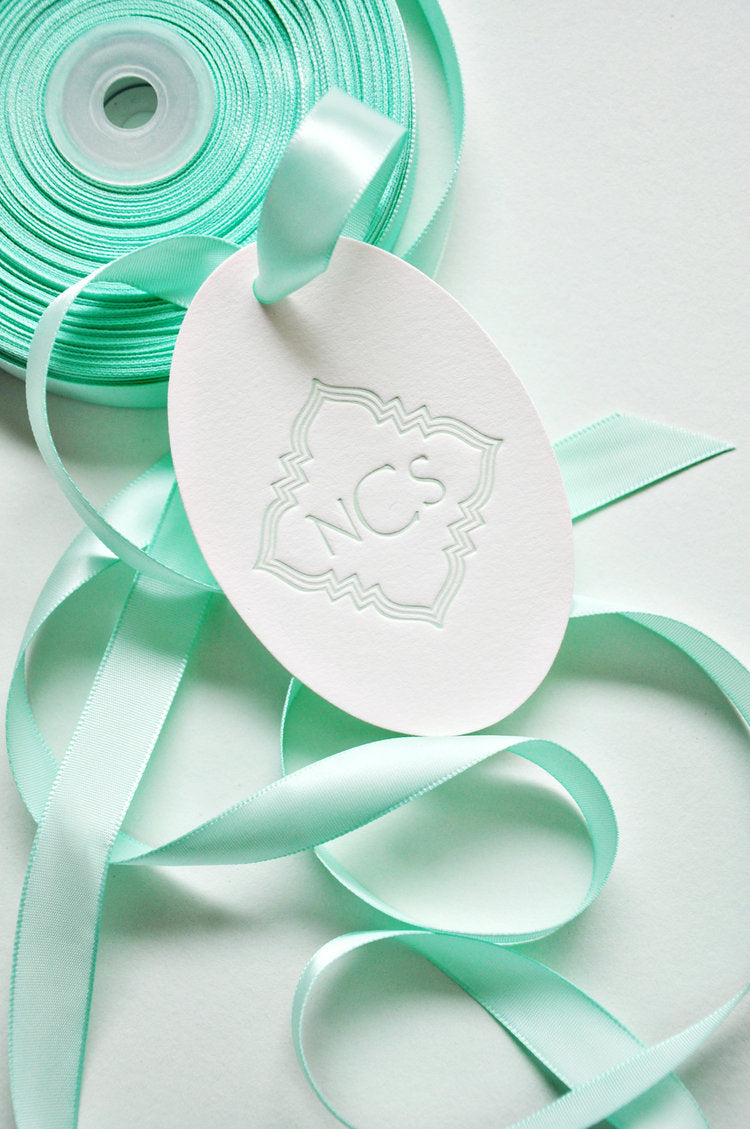 Letterpress Gift Tag-T108