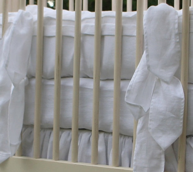 san sebastian crib linens (custom colors available) (contact us for pricing)
