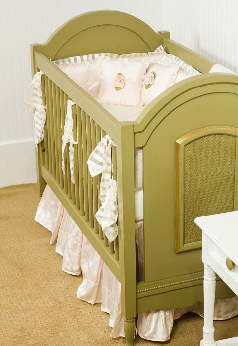 victoria crib linens (custom colors available) (contact us for pricing)