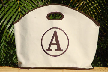 monogrammed gg canvas bag