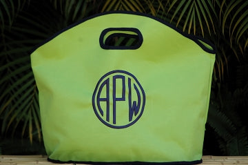 monogrammed solid GG tote