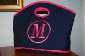 monogrammed solid GG tote