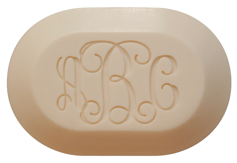 monogrammed soap (set of three)