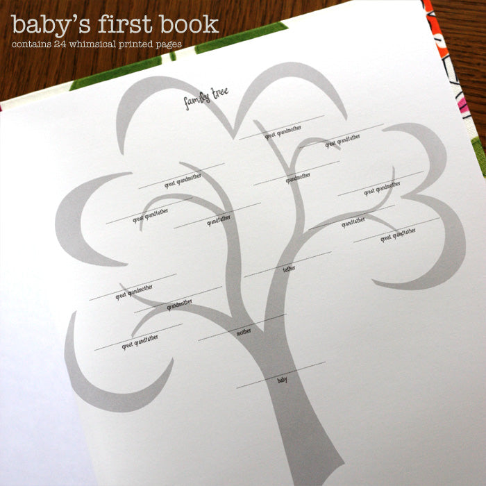 baby's first book - park avenue by rag and bone bindery