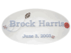 personalized fleece blanket (boys)