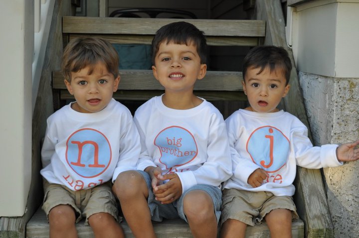 personalized little brother shirt