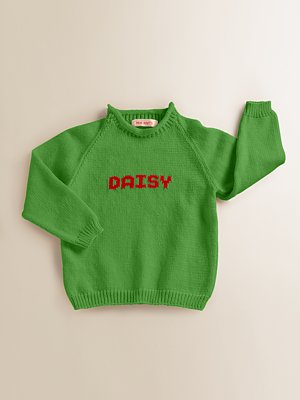personalized name sweater