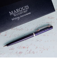 personalized waterford arcadia ballpoint pen