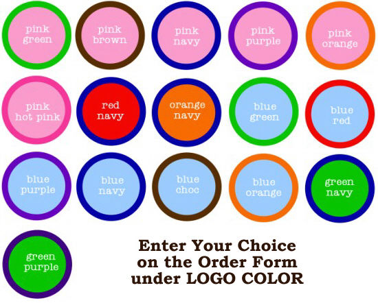 personalized tee - oval style