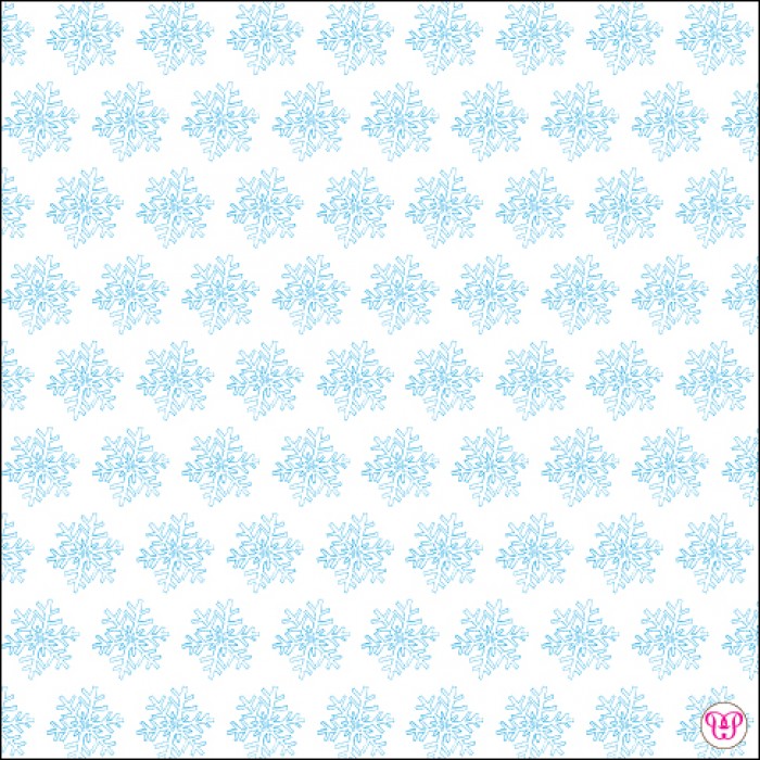 blue snowflakes 2 holiday cards