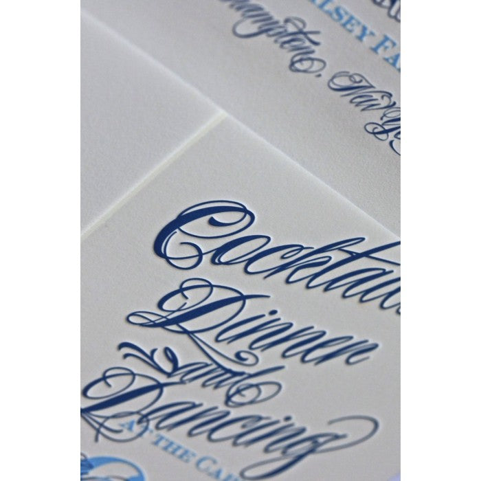 calligraphy cocktail & dinner parties
