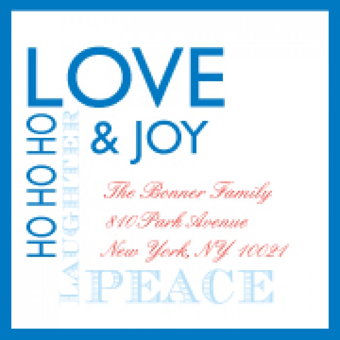 confetti holiday cards