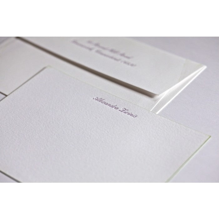 alexandra social stationery