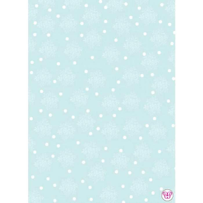 aqua snow invitation cards