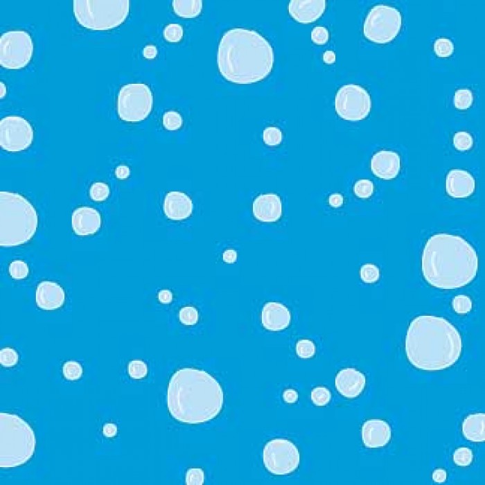 kid's parties invitations - goldfish birthday bubbles
