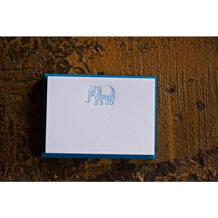 blue elephant gift enclosures