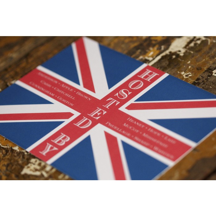 british flag cocktail & dinner parties