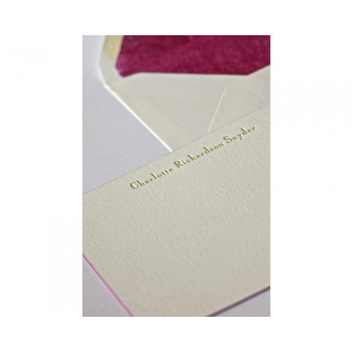charlotte social stationery