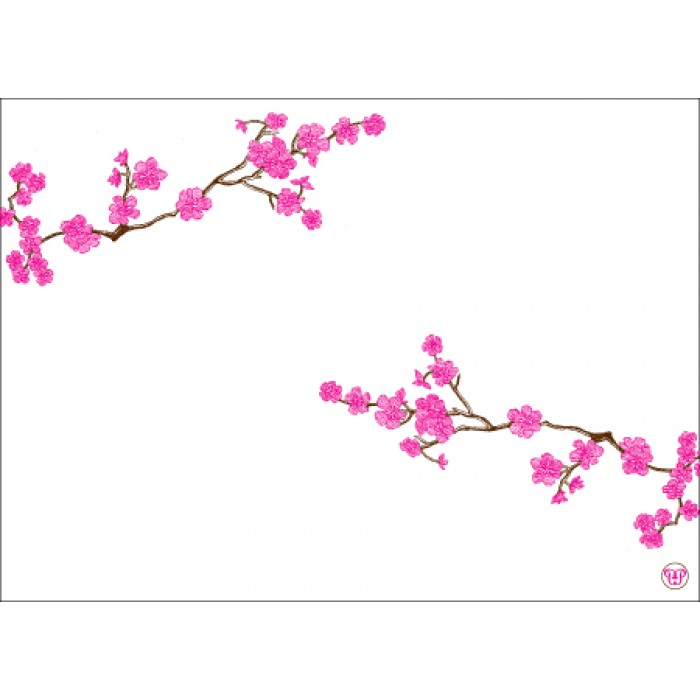 cherry social stationery