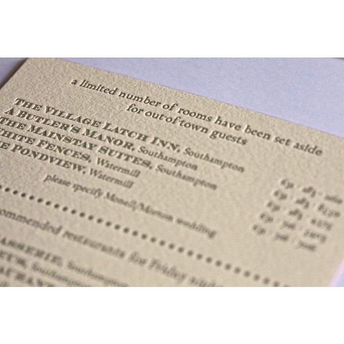 country side wedding save the date card