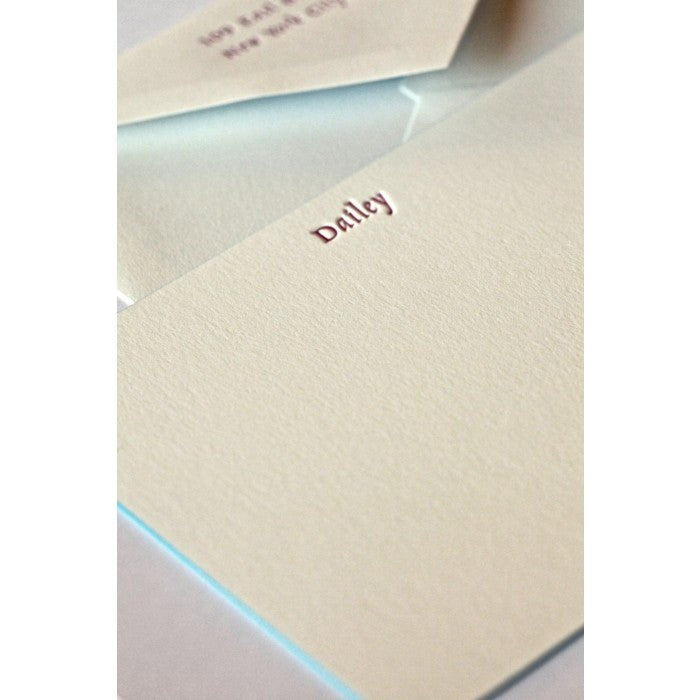 dailey social stationery