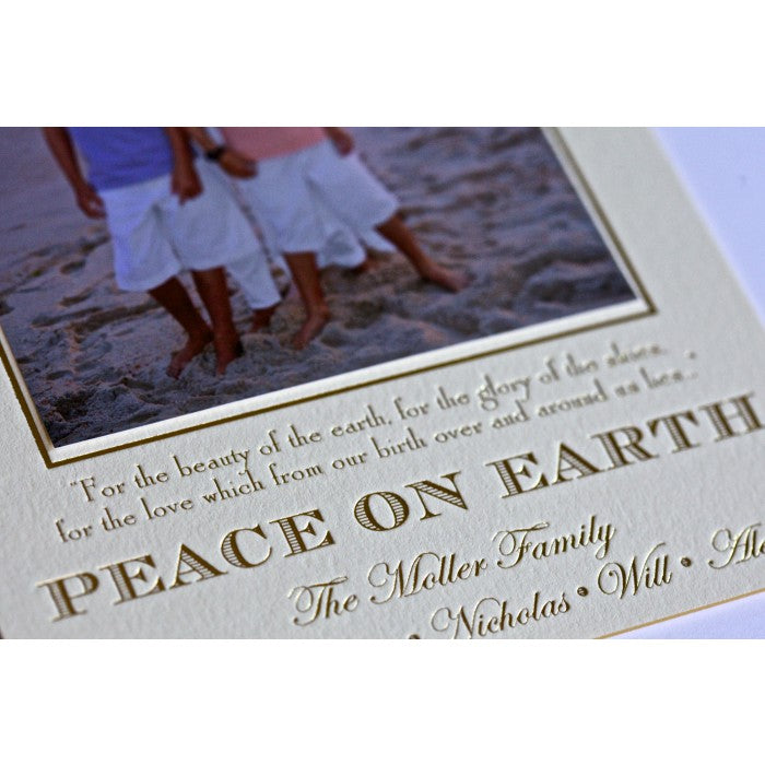 peace on earth note card