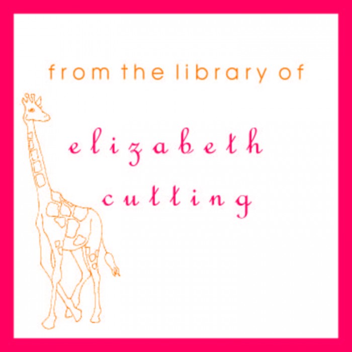 giraffe book plates