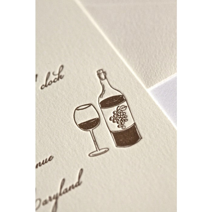 haute & hitched invitation