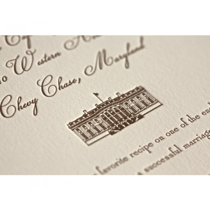 haute & hitched invitation