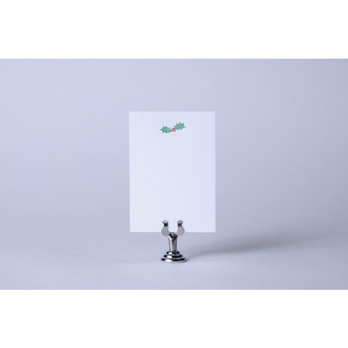 holly note cards