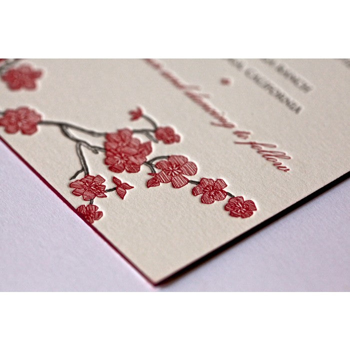 jennifer & steven wedding invitation card