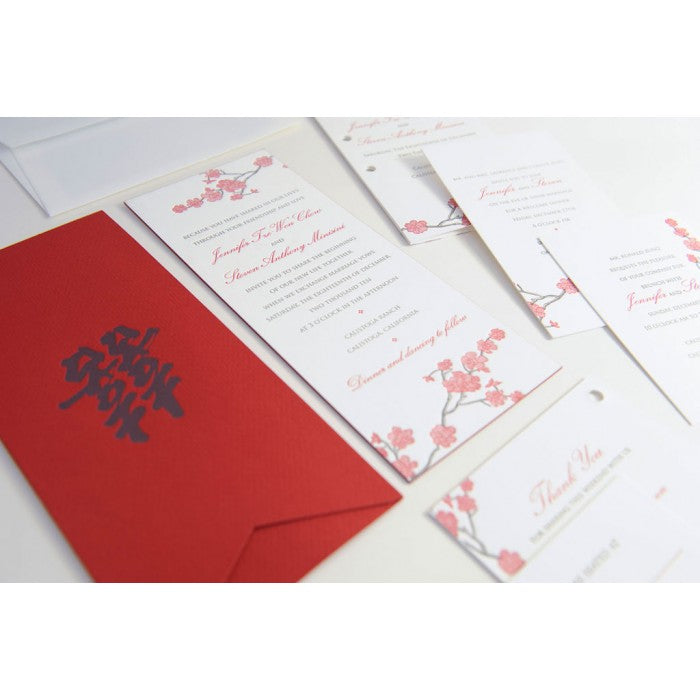 jennifer & steven wedding invitation card