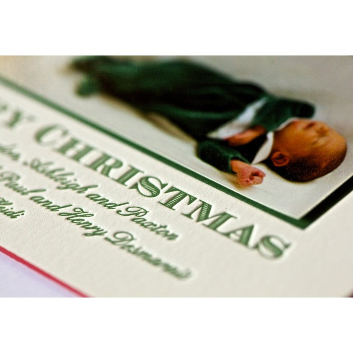 joy holiday card