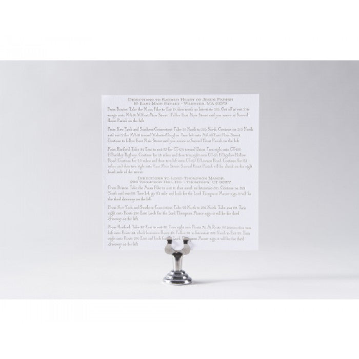 jennifer & steven wedding invitation direction back cards