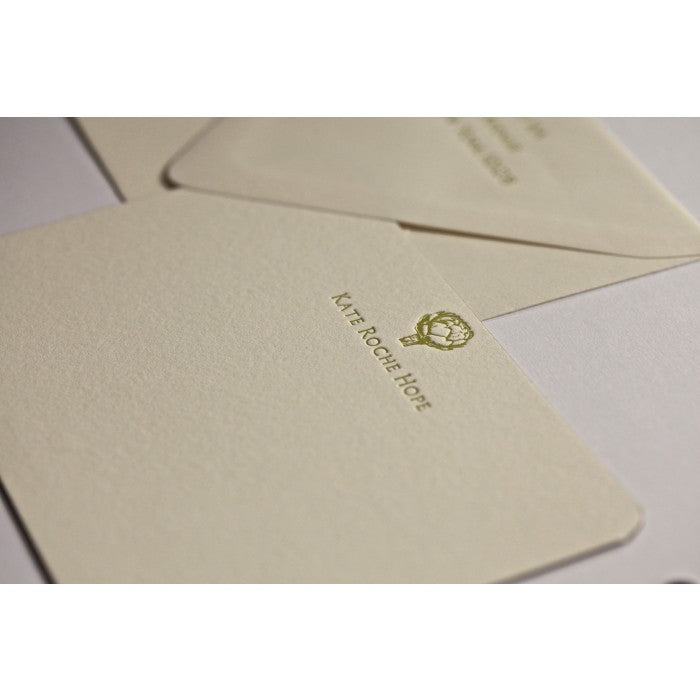 kate artichoke note cards