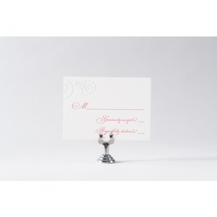 kim & greg response card