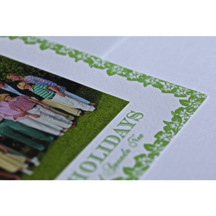 lei holiday card
