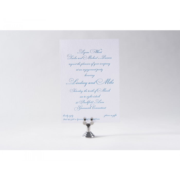 lovely lindsey invitation card