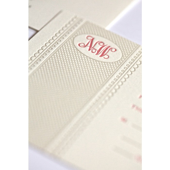 nina & willy wedding suite card