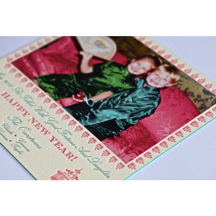 pagoda holiday card