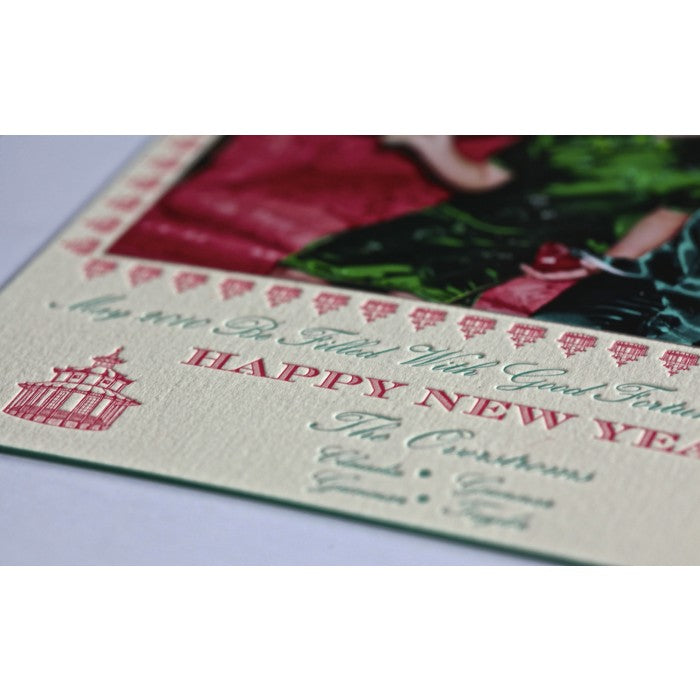 pagoda holiday card