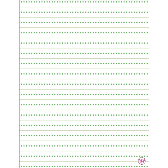 flat print baby announcement - pink ribbon