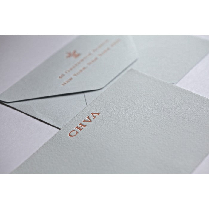 powder blue note cards